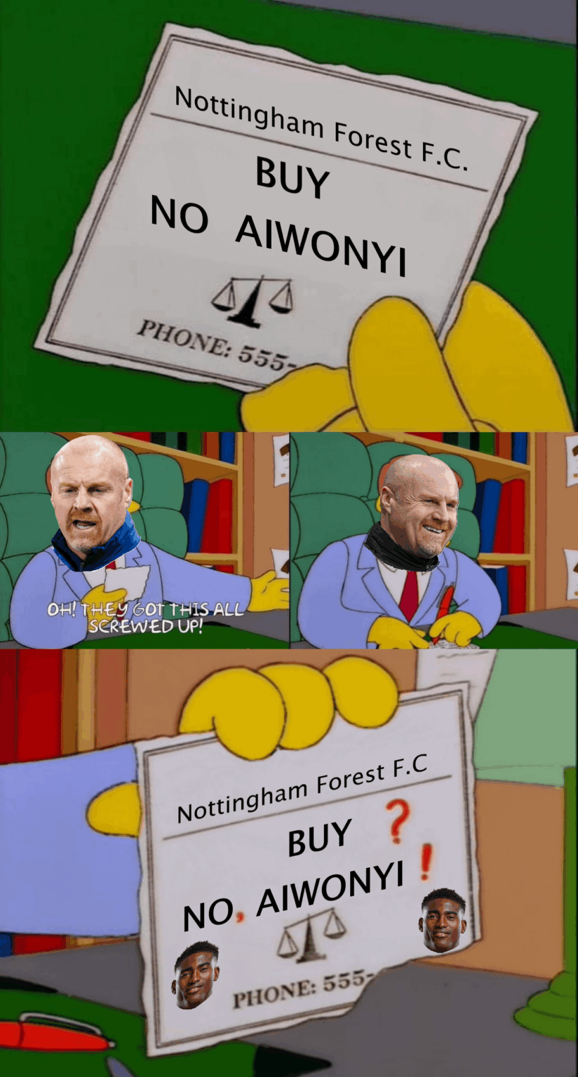 On the subject of a new striker.