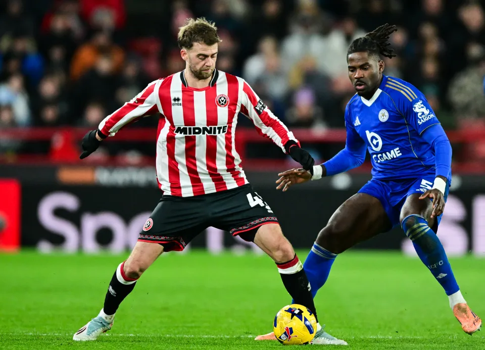 Patrick Bamford in action for Sheffield United