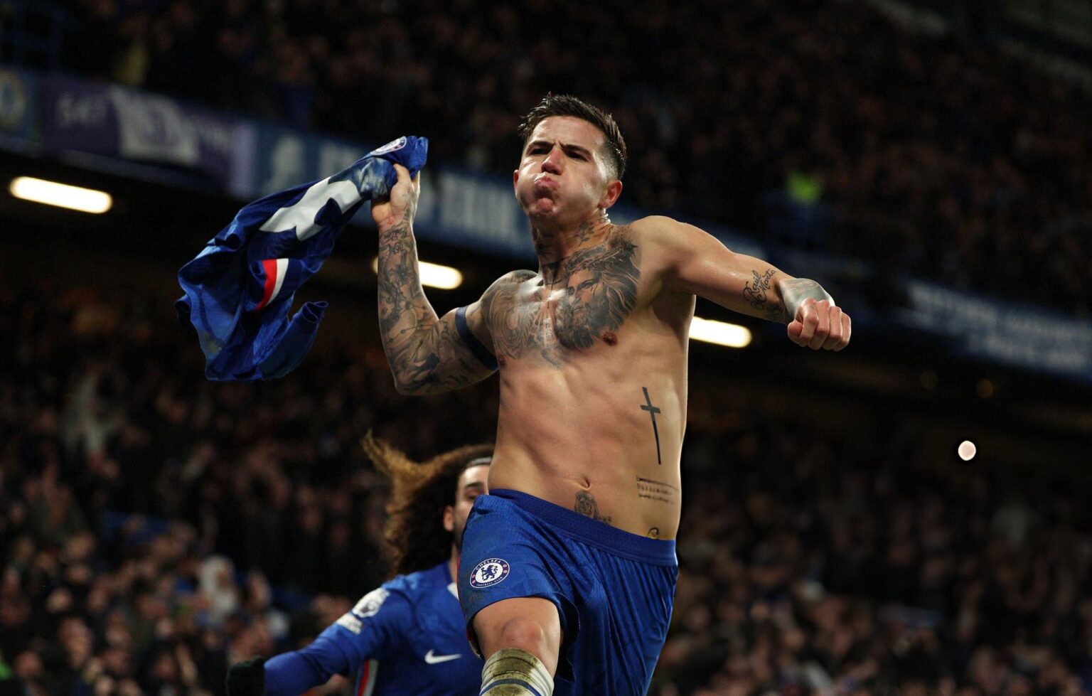 Enzo Fernandez vs West Ham (H): 107 touches, 16 passes into final third, 10 accurate long balls, 4 recoveries, 1 interception, 1 stoppage time winner. Maestro 🇦🇷