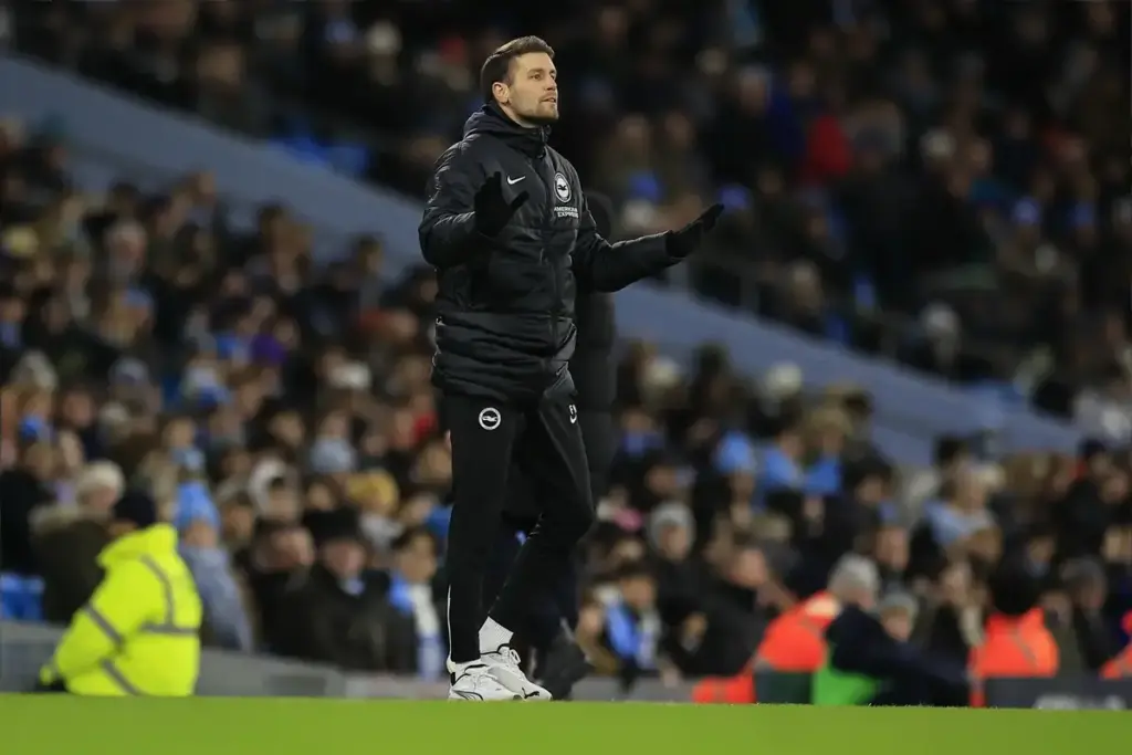 Brighton score own goal saying fans criticism of Hurzeler is irritating