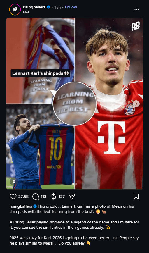 Karl is legit a PR merchant😭😭😂