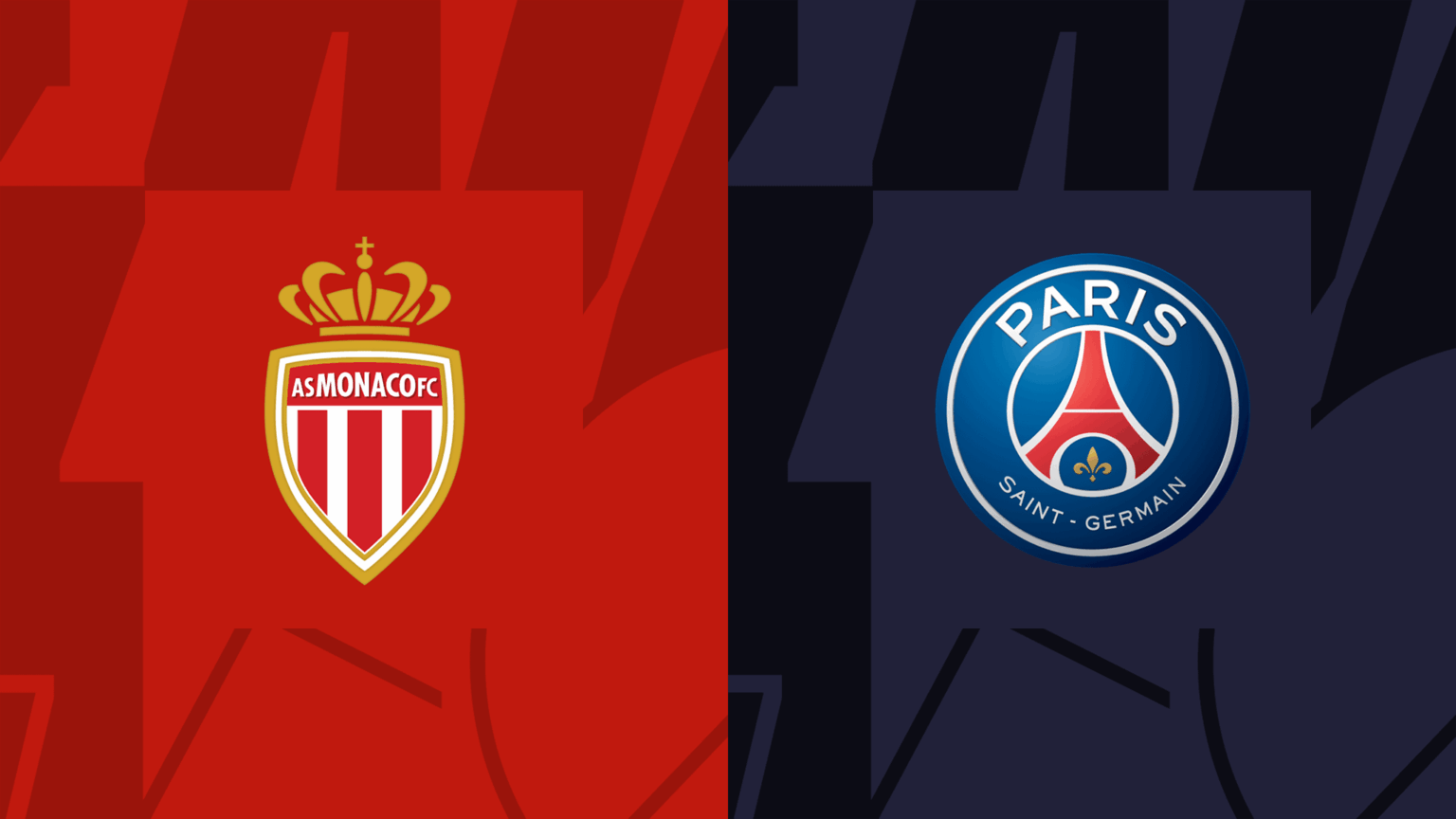 PSG vs AS Monaco in UCL playoffs