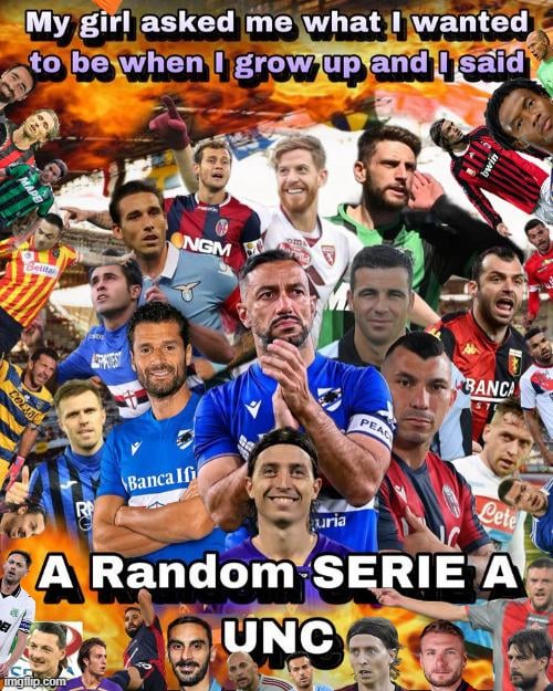 Random Serie a UNCs but with your suggestions