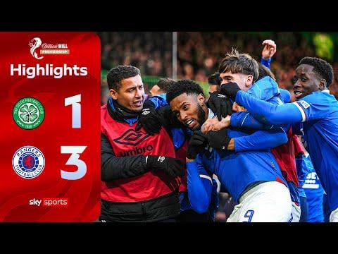 Gers come from behind in CRUCIAL derby win! 🔵 | Celtic 1-3 Rangers | Scottish Premiership Highlights