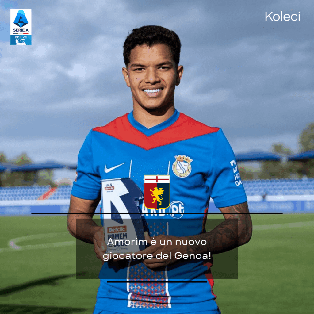 Amorim is a new Genoa player! [🗞Gianluca Di Marzio]