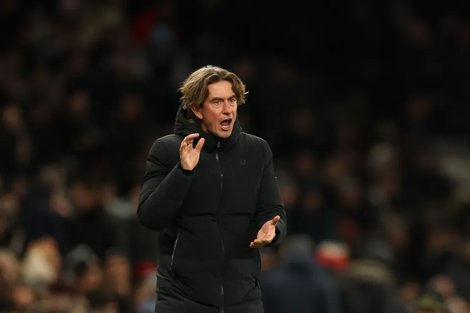 Tottenham boss Thomas Frank