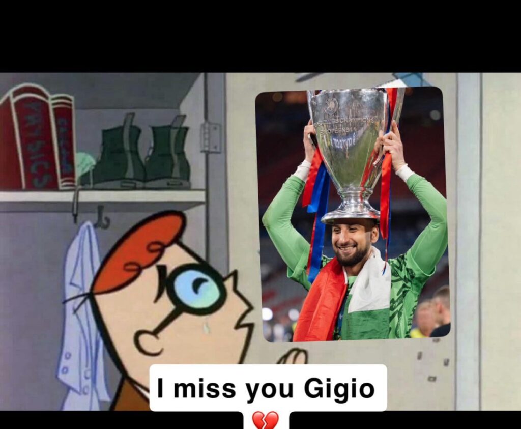 We took you for granted Gigio 💔💔😭😭