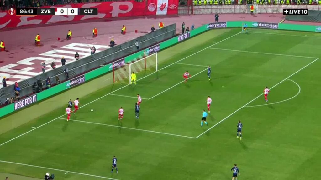 Crvena Zvezda 0-1 Celta Vigo - Fernando Lopez 87'