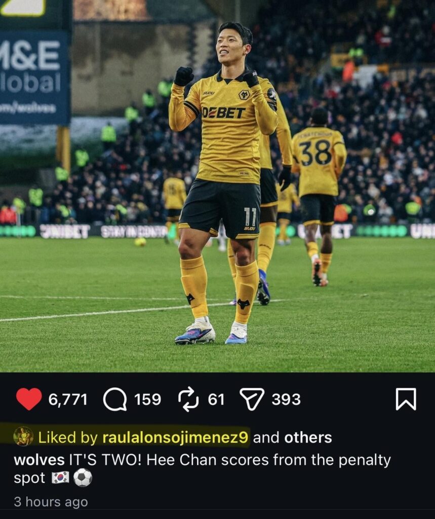 Jimenez is still a wolf at heart 🐺