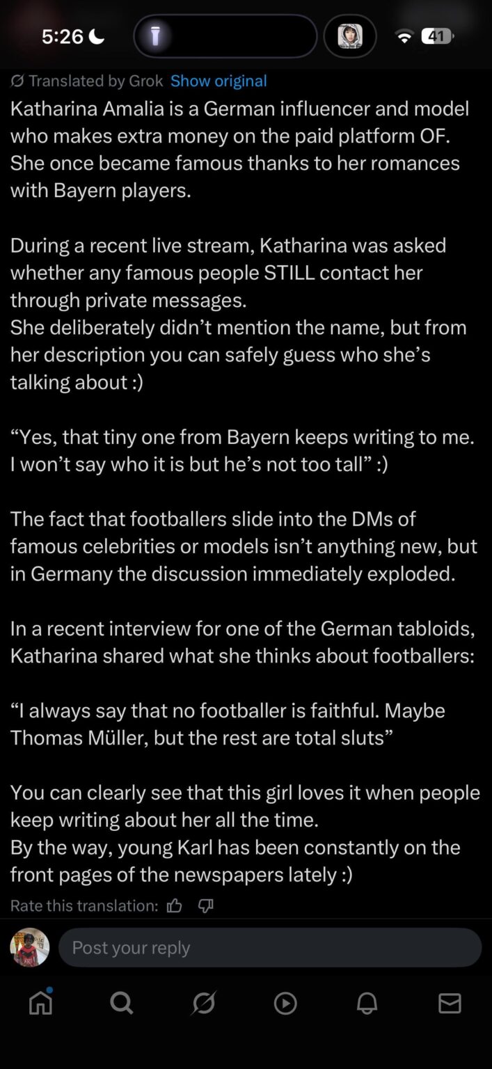 Karl needs to get hit in the head with the PR Machine lmao