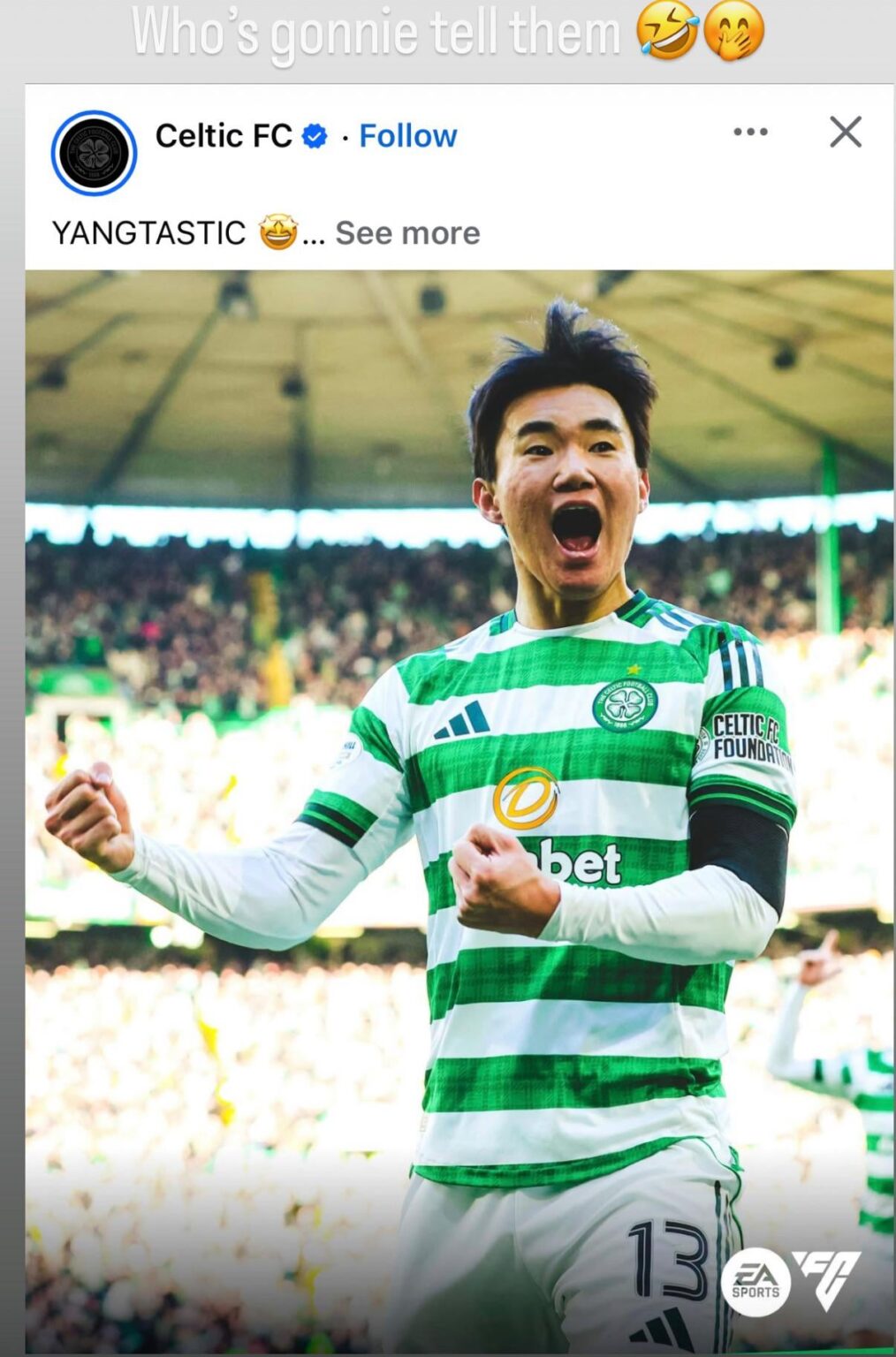 Posts seconds before disaster