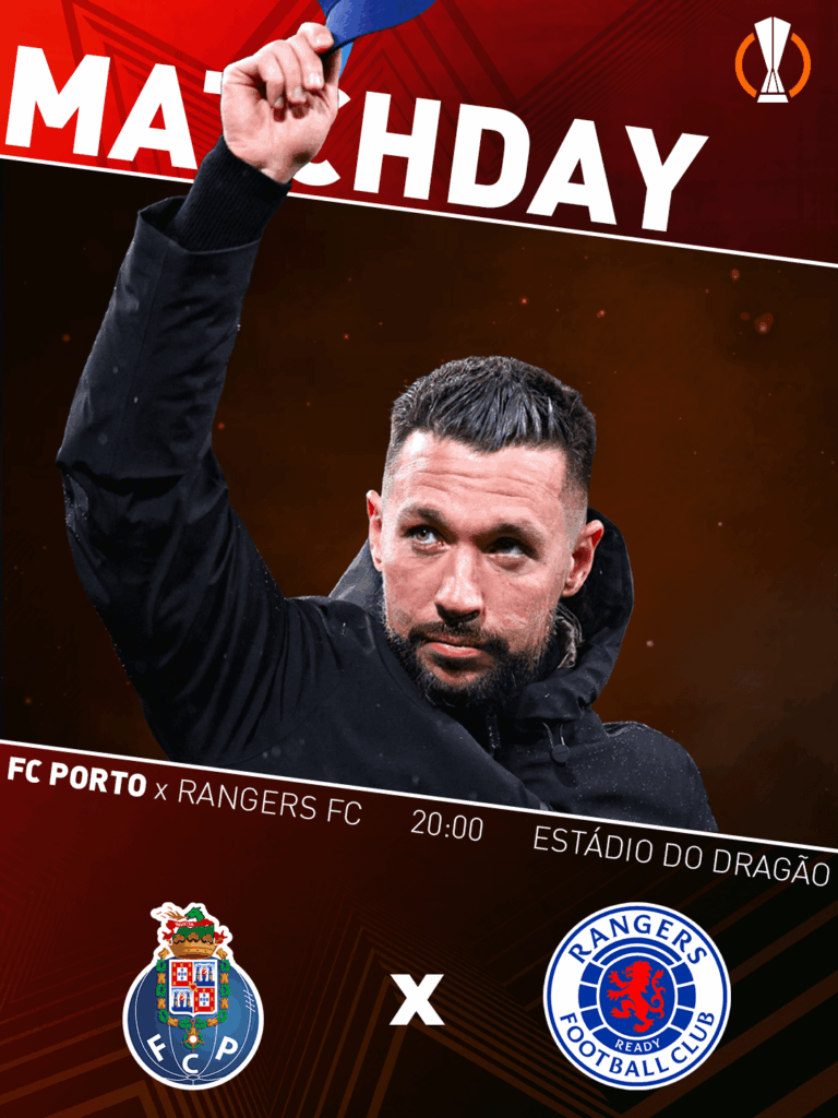 DIA DE FC PORTO! Temos a oportunidade de garantir o top 8 e evitar mais dois jogos. Confiantes para hoje, Dragões? 💙🤍🐉