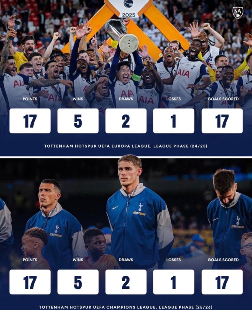 What a difference a year makes...