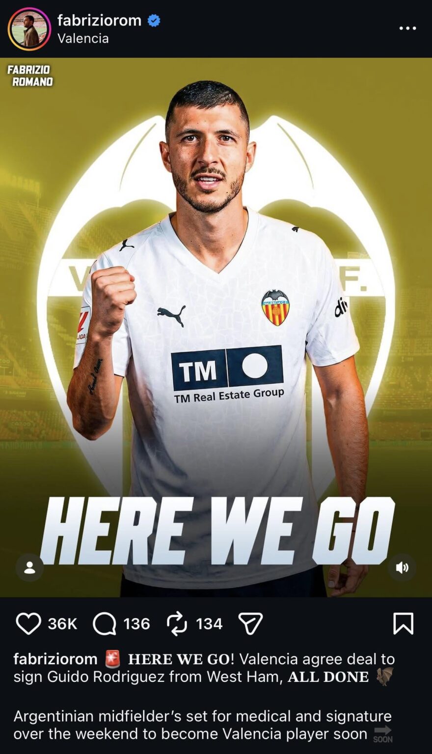 Guido ➡️ Valencia