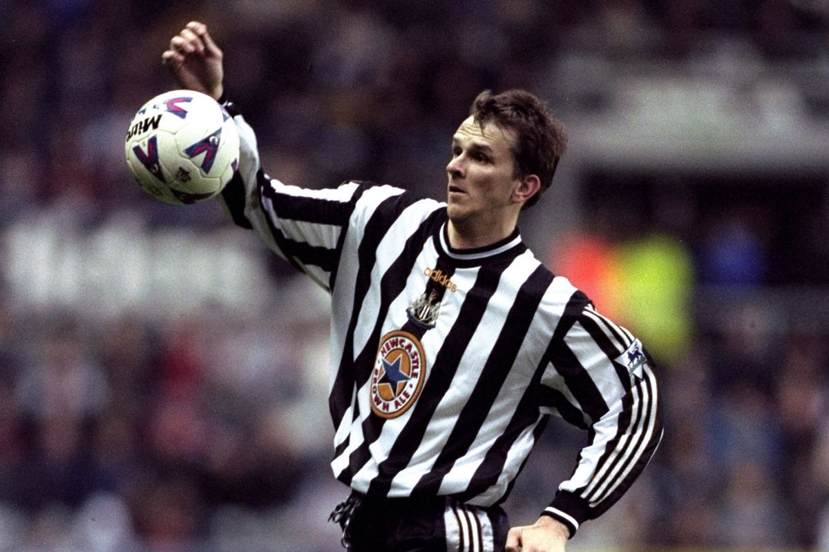 Dietmar Hamann of Newcastle United in action during the FA Cup 5th Round match against Blackburn Rovers at St James'' Park in Newcastle, England. 