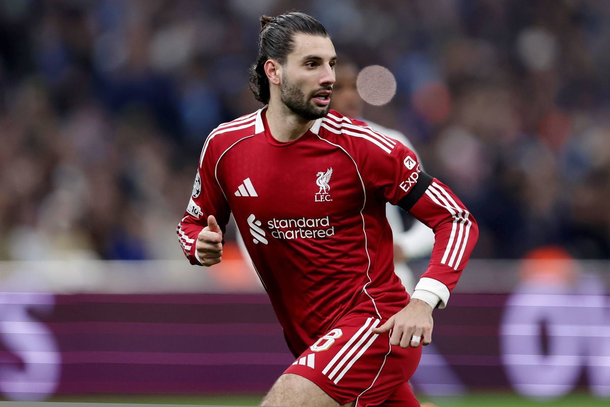 Dominik Szoboszlai during a Liverpool game