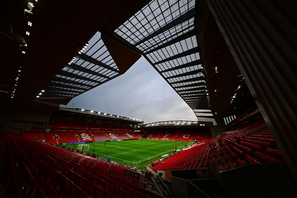A general view of Anfield