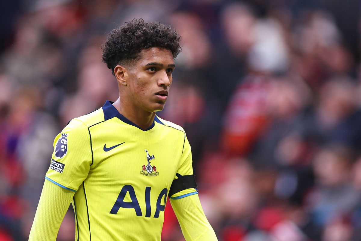 Souza will be hoping to make his first start for Tottenham Hotspur in Sunday's north London derby