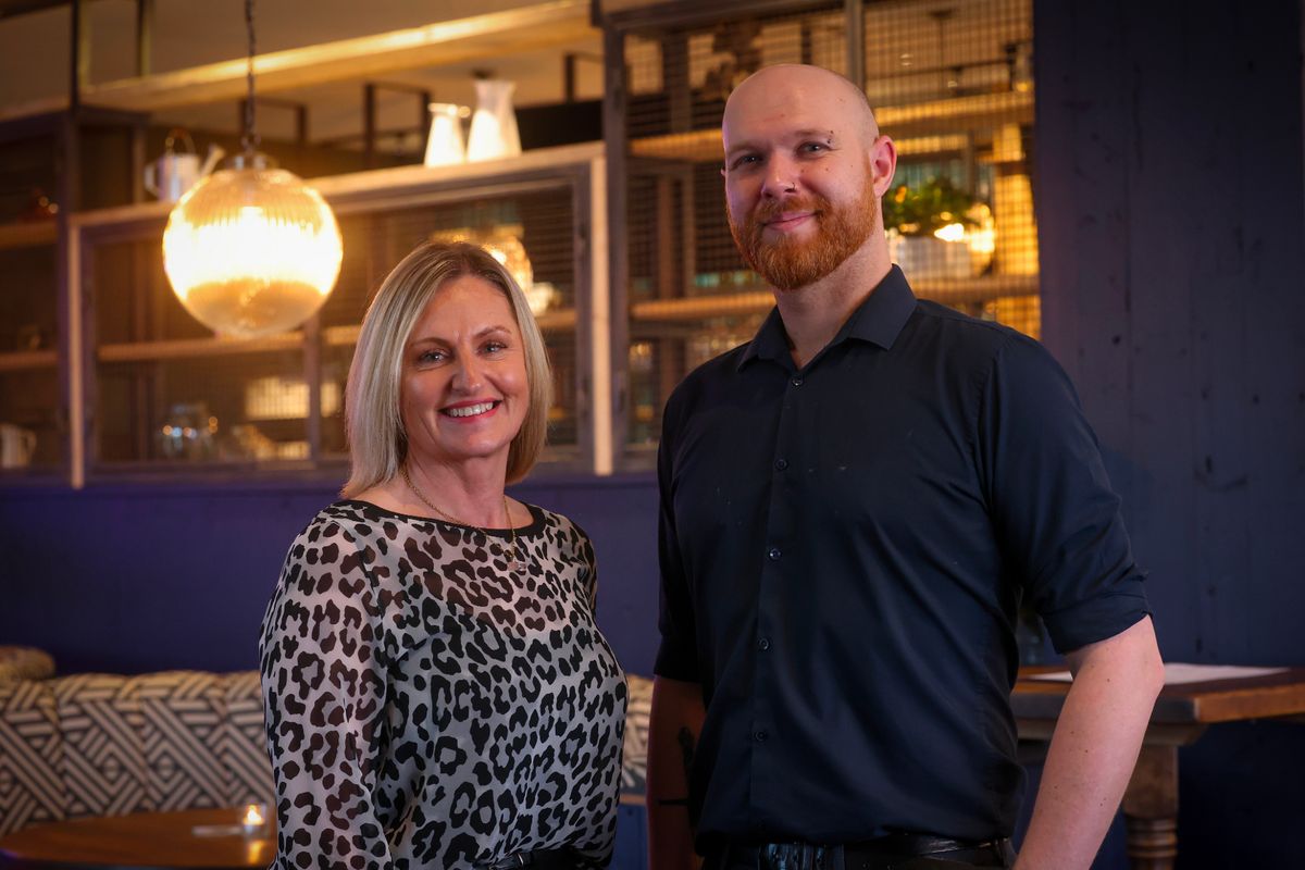 Operations manager Alex Russell-Jones and general manager Chris Best pictured at Waterside Bar and Kitchen.