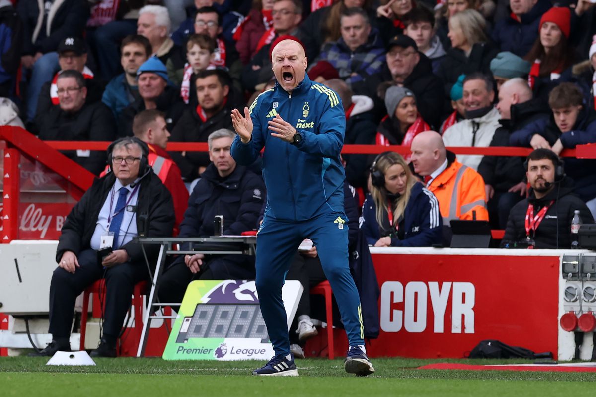 Nottingham Forest manager Sean Dyche