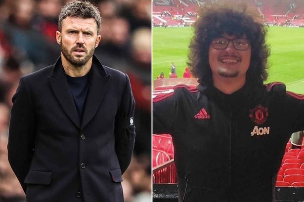 Michael Carrick and Frank Illett