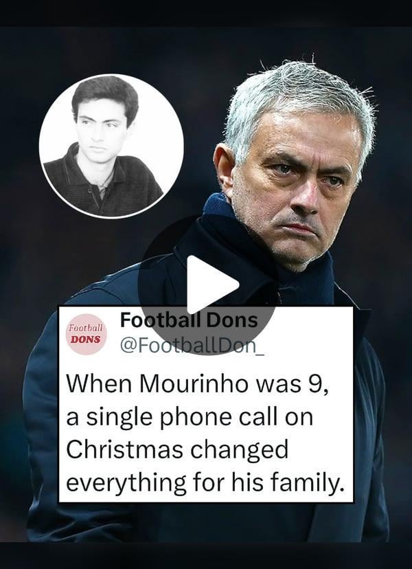 “O momento mais marcante da infância de Mourinho — antes de Benfica e Porto moldarem sua carreira.”