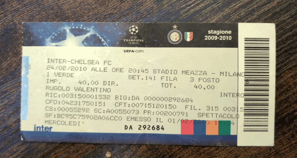 while tidying some documents, this just fell on my table