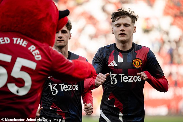Jack Moorhouse has returned to United and will drop back down to play in PL2 with Adam Lawrence’s Under-21s but is expected to frequently train with the first team