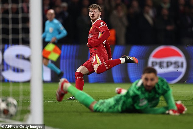 Elliott's last-gasp winner gave Liverpool a famous victory away to eventual European champions Paris Saint-Germain in March last year