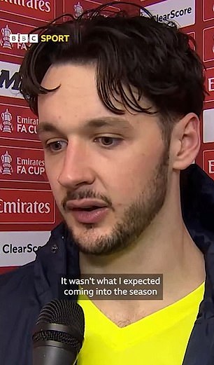 Trafford said his lack of action 'wasn't what I expected' upon re-joining the club