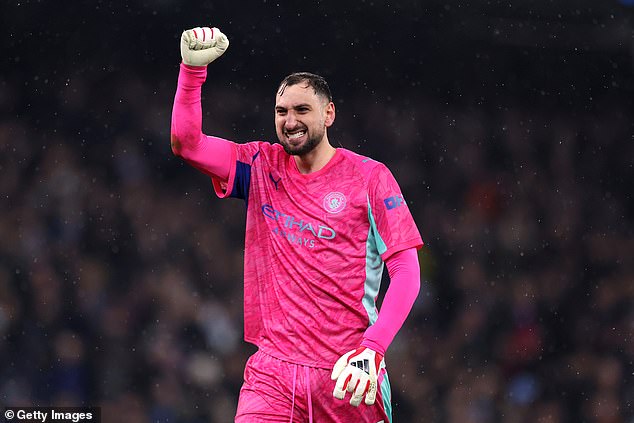 Gianluigi Donnarumma has been City's first-choice goalkeeper since arriving in the summer
