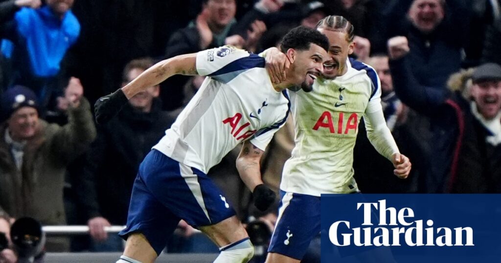 Familiar tale of two halves haunts Manchester City as Spurs find belated resolve | Tottenham Hotspur Familiar tale of two halves haunts Manchester City as Spurs find belated resolve