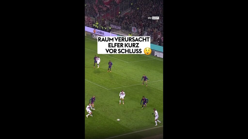 Raum verursacht Elfer