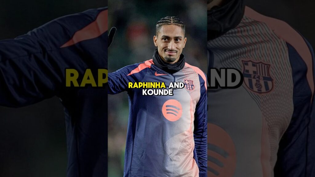 Raphinha and Kounde Injury Updates💙❤️ #barcelona #fcbarcelona #shorts #youtubeshorts