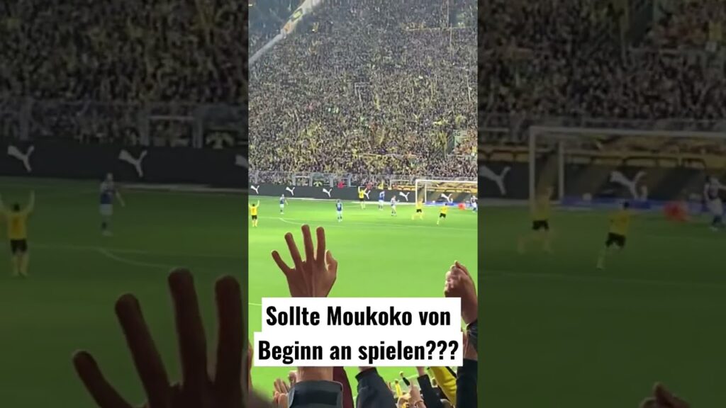 Hää warum spielt Moukoko nicht von Beginn an?! #bvb #borussiadortmund #tor #moukoko