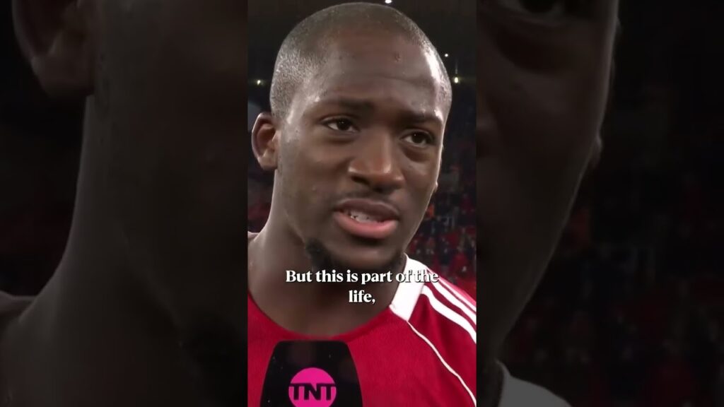 Konate speaks on his emotions after scoring for the first time since his father passed away ❤️