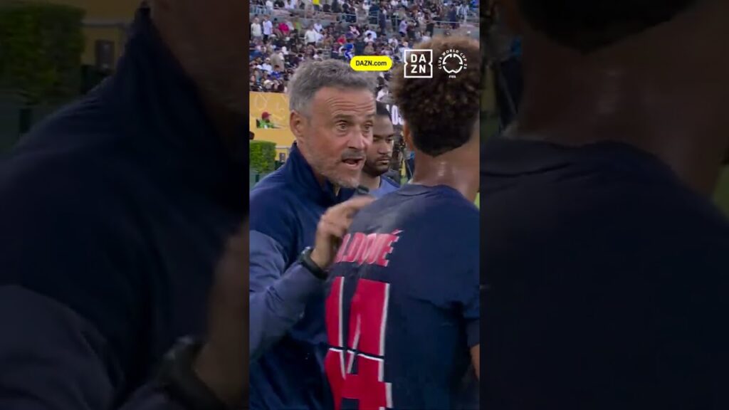 ⚠️ ATENCIÓN: Luis Enrique dando instrucciones a sus jugadores