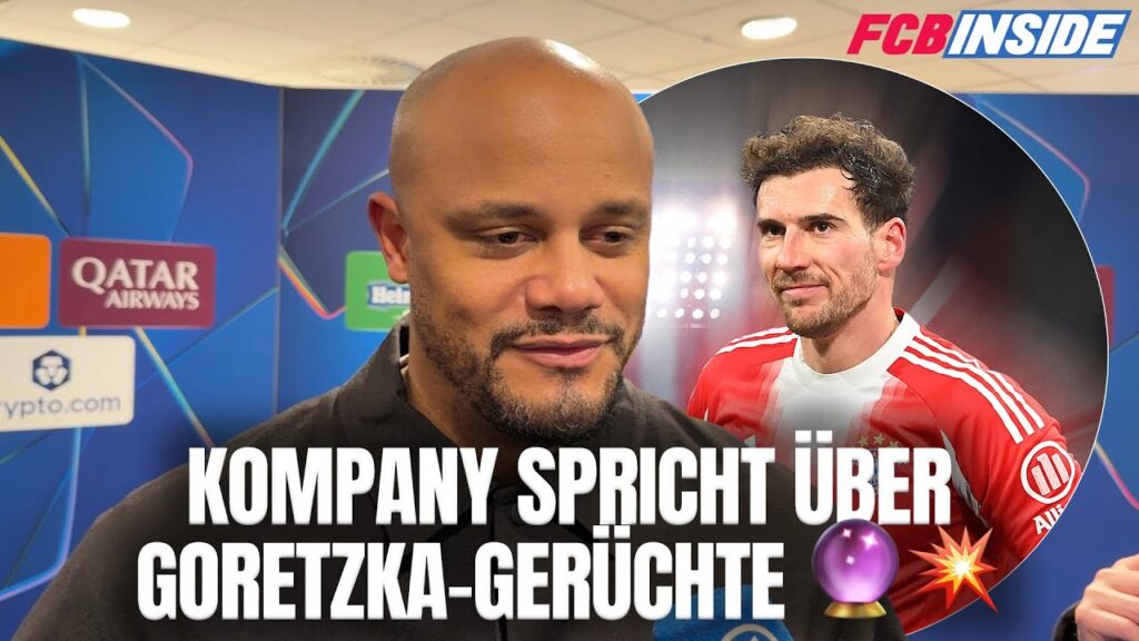 „Ich habe immer eine Meinung“: Bayern-Trainer Kompany spricht über Goretzka-Gerüchte