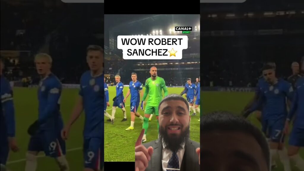 CLASS FROM ROBERT SANCHEZ! #football #chelsea #premierleague #shorts #subscribe #robertsanchez