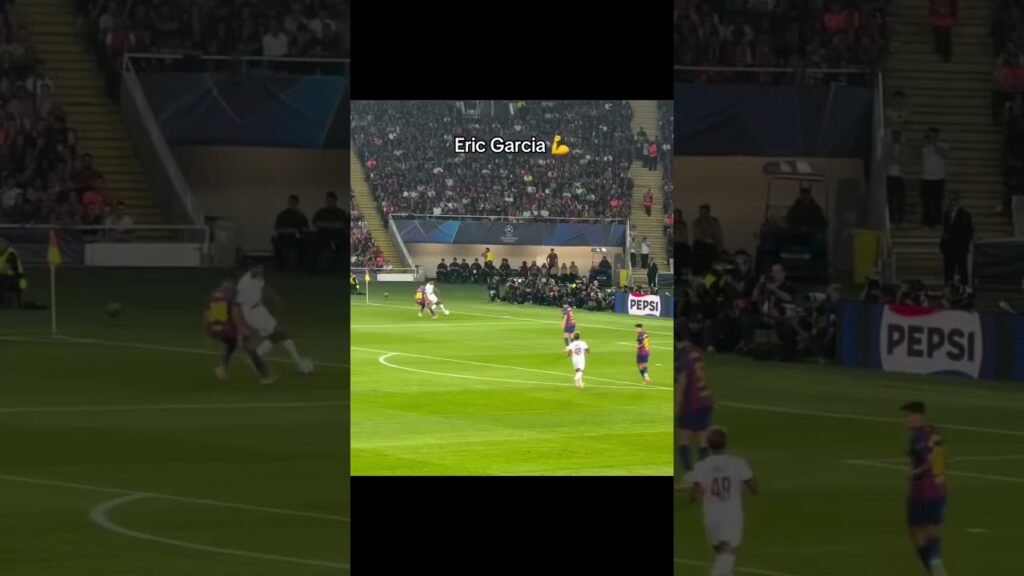 El partidazo de Eric Garcia contra el Paris Saint Germain en el partido de Champions League Barcelon