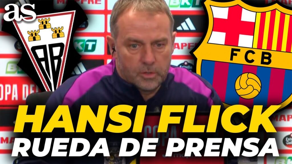 HANSI FLICK, RUEDA DE PRENSA COMPLETA HOY | Previa ALBACETE vs. FC BARCELONA de COPA DEL REY