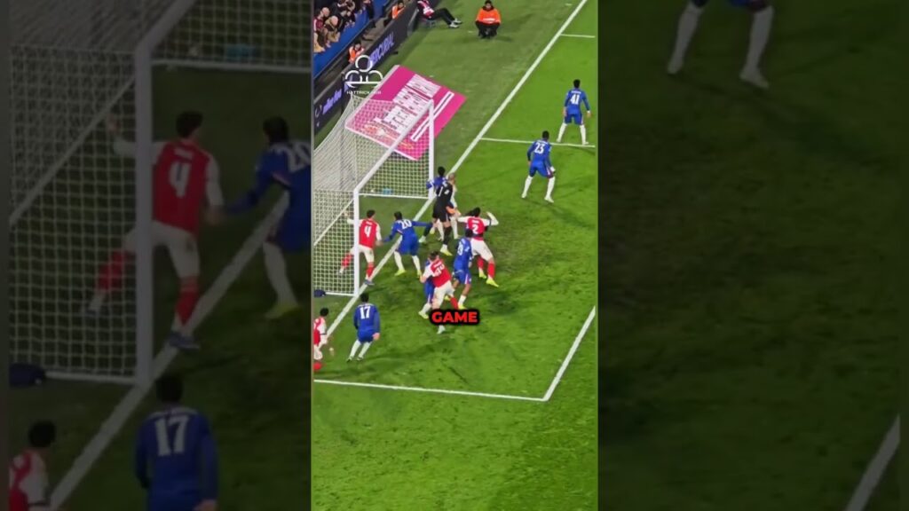 Why does no one stand a chance against Arsenal’s corners? ☠️ #arsenalfc #gabrieljesus