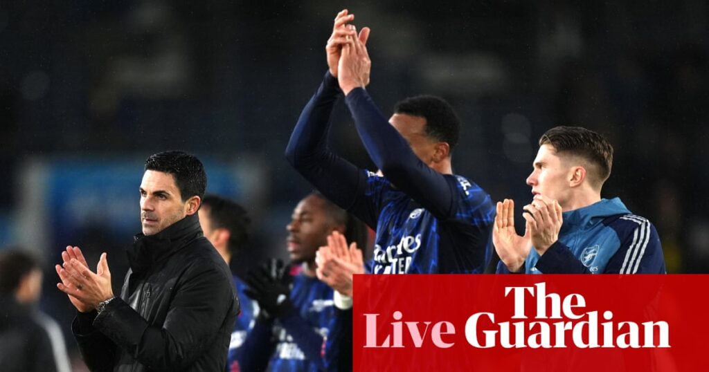 Leeds 0-4 Arsenal, Brighton 1-1 Everton, Wolves 0-2 Bournemouth – as it happened