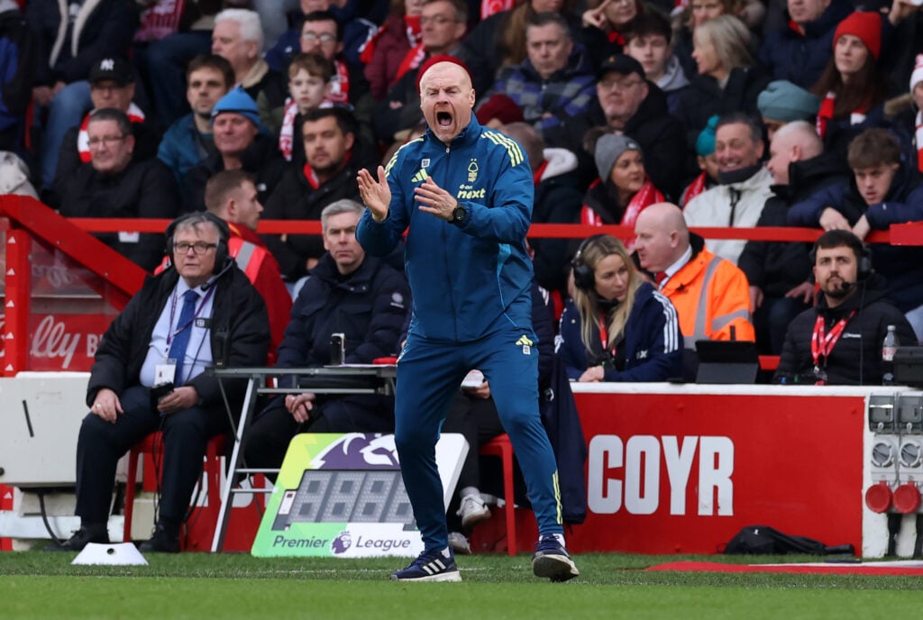 Nottingham Forest boss Sean Dyche