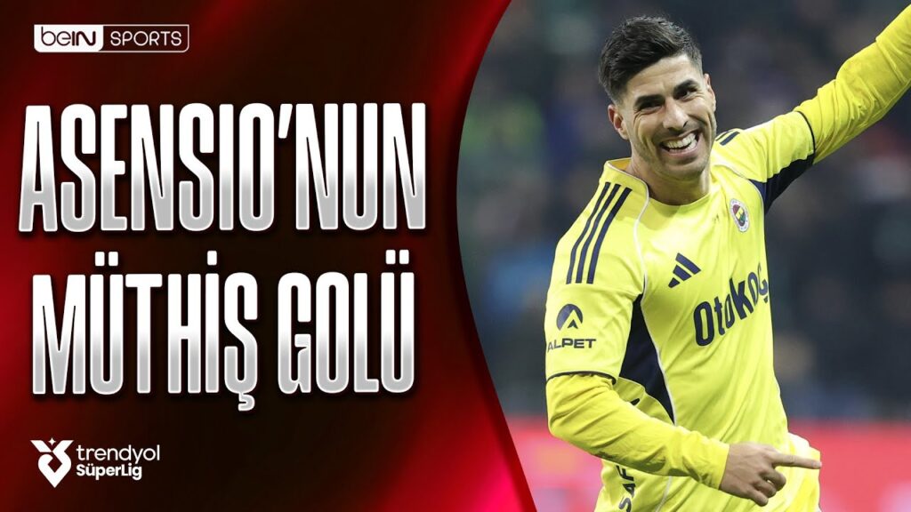 Marco Asensio'nun Uzaklardan Müthiş Golü | Kocaelispor - Fenerbahçe | Trendyol Süper Lig