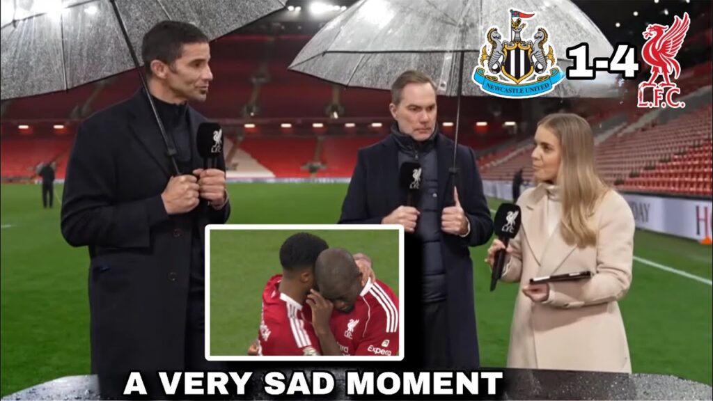 Ibrahima Konate made everyone cry after scoring against newcastle