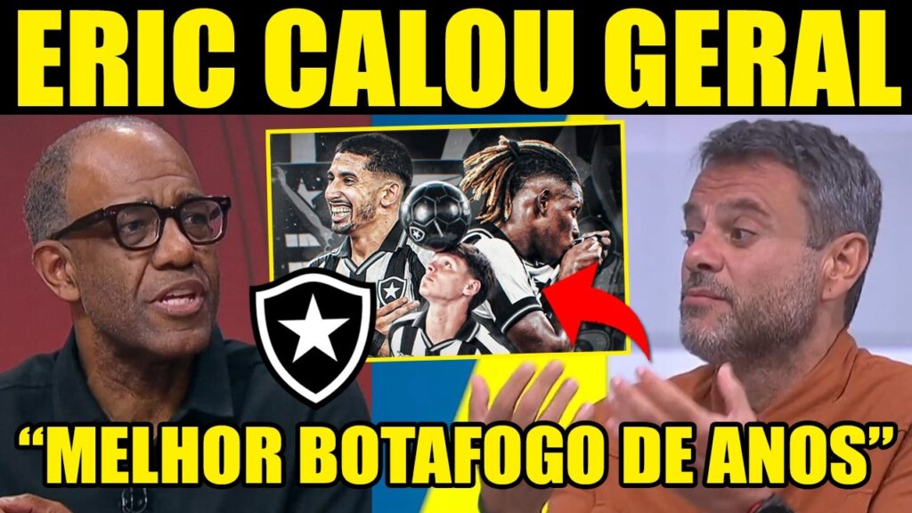"É MUITA QUALIDADE DE DANILO E MONTORO" ERIC E ABEL SE IMPRESSIONAM AO NOVO TIME BOTAFOGO