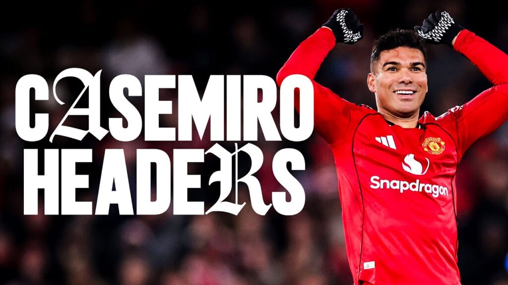 Casemiro's Headed Goals! ⚽️🙌