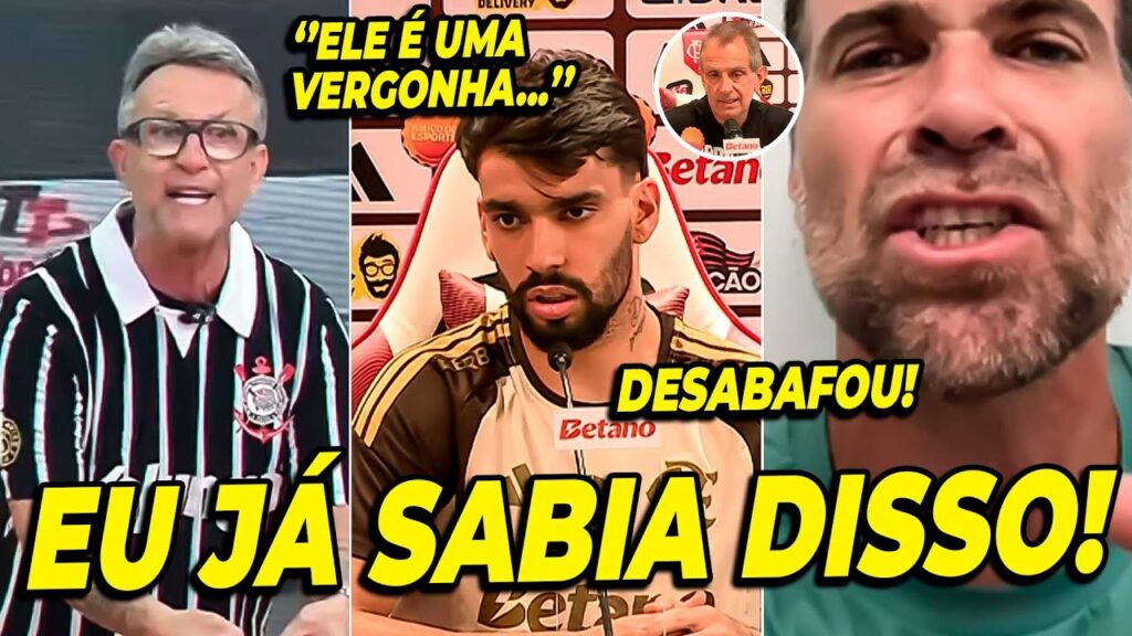 ELE É UMA VERGONHA! NETO DETONOU LUCAS PAQUETÁ E PILHADO COMENTOU LANCE POLÊMICO!