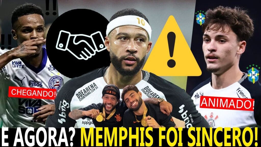TIMÃO CAMPEÃO MEMPHIS DEPAY RASGOU O VERBO!! BIDON na SELEÇÃO BRASILEIRA! DORIVAL CONFIRMA REFORÇOS
